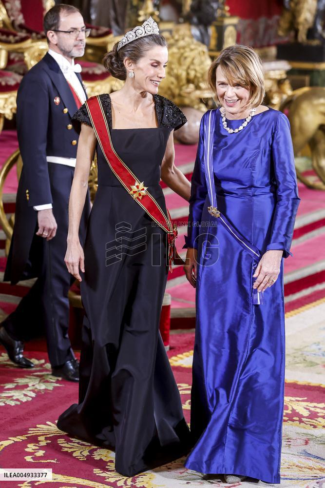 Gala Dinner For The German President - Madrid