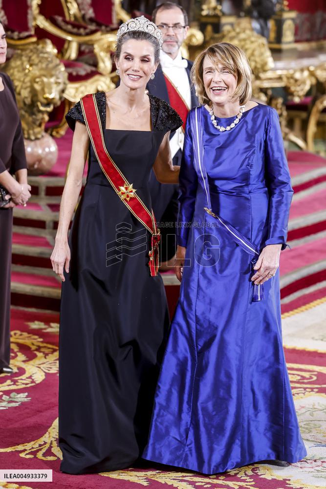 Gala Dinner For The German President - Madrid