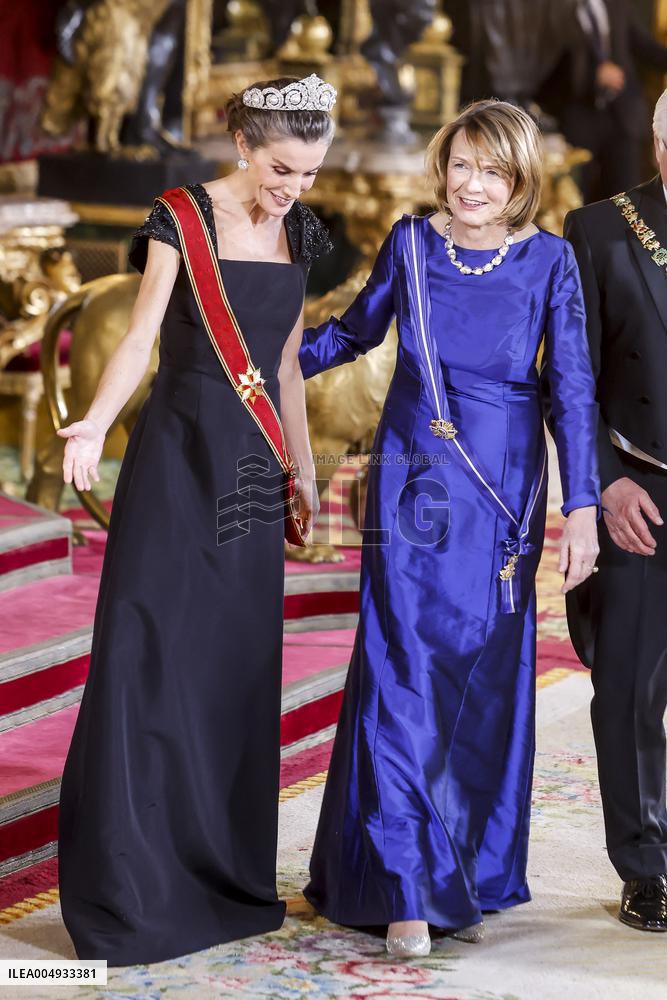 Gala Dinner For The German President - Madrid