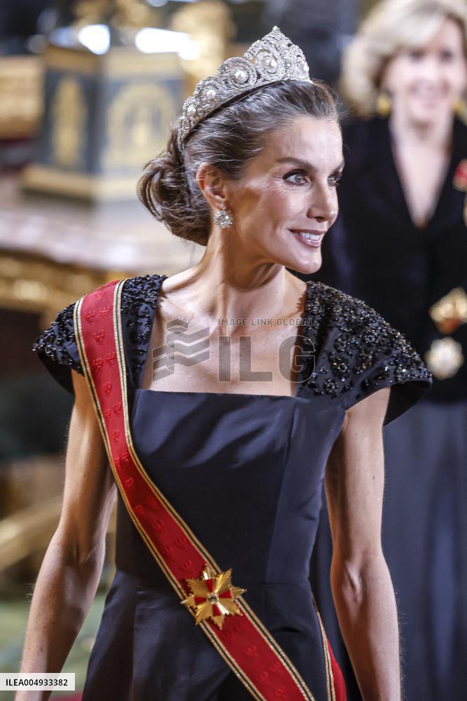 Gala Dinner For The German President - Madrid