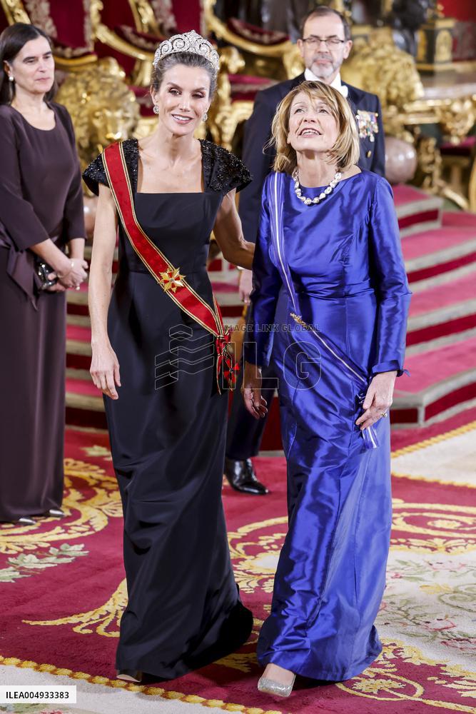 Gala Dinner For The German President - Madrid