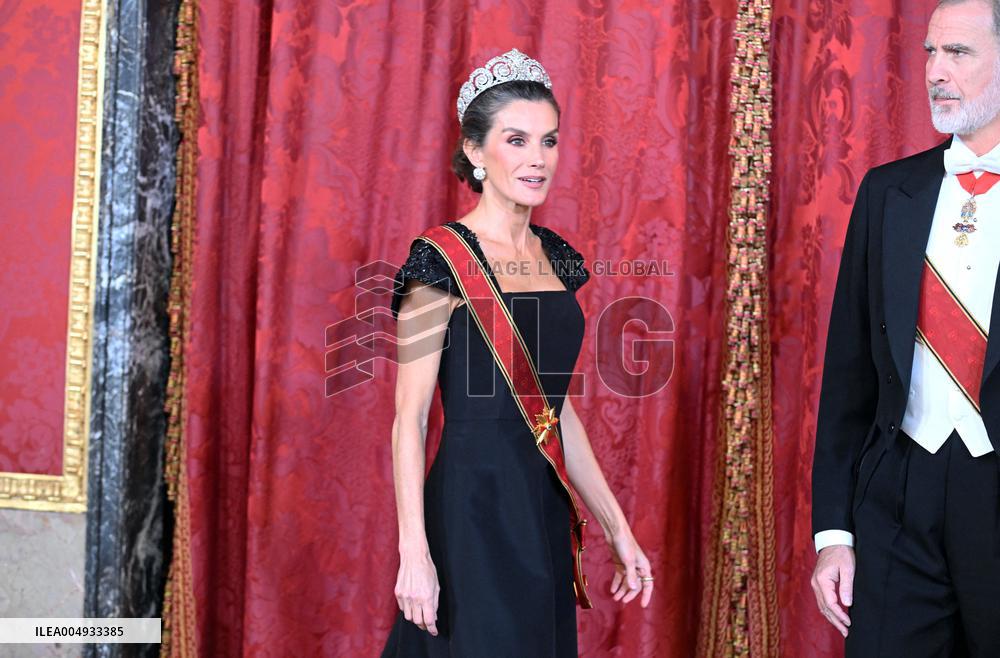 Gala Dinner For The German President - Madrid