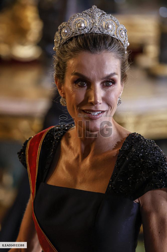 Gala Dinner For The German President - Madrid