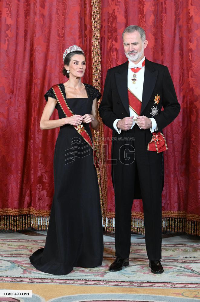 Gala Dinner For The German President - Madrid