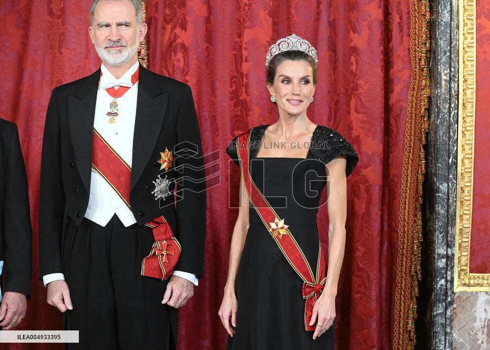 Gala Dinner For The German President - Madrid