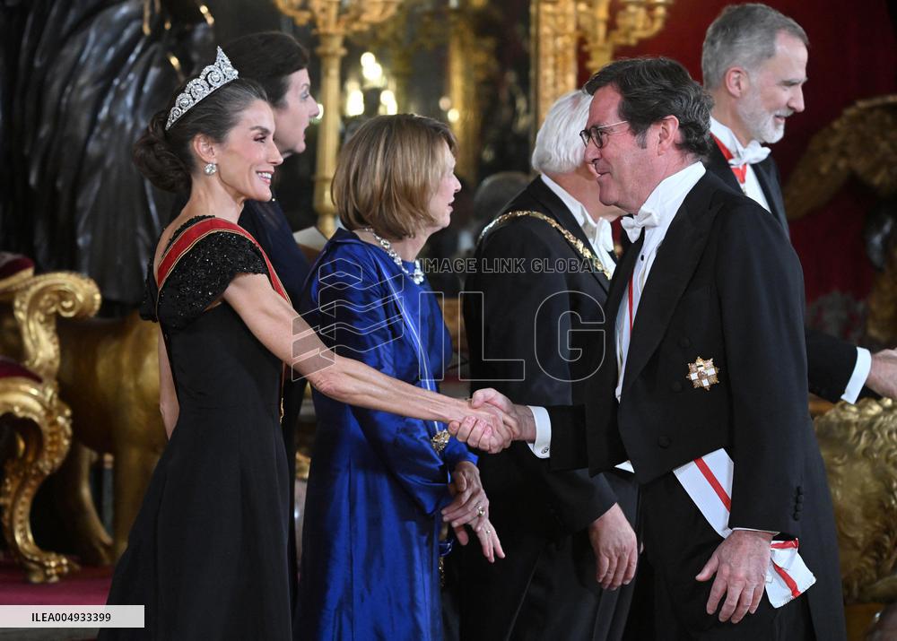 Gala Dinner For The German President - Madrid