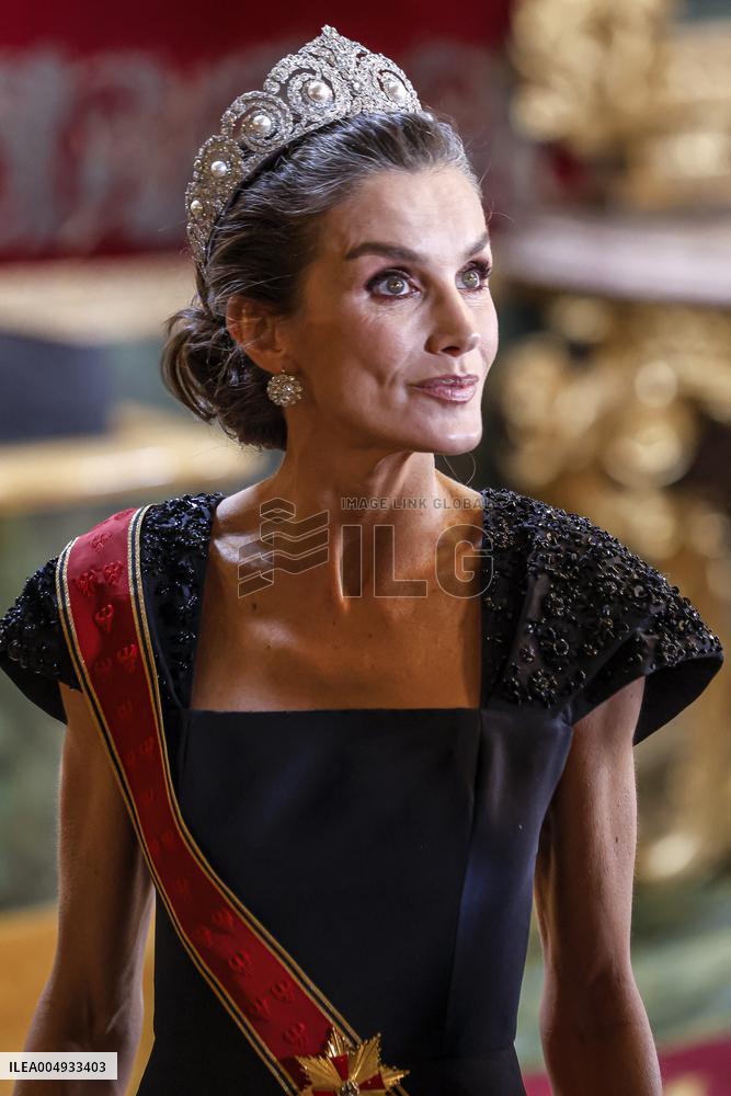 Gala Dinner For The German President - Madrid