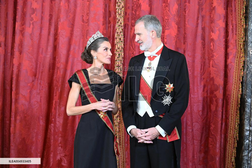 Gala Dinner For The German President - Madrid