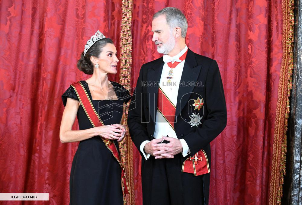 Gala Dinner For The German President - Madrid