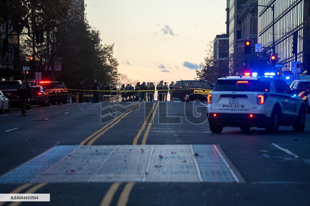 National Guard Members Shot - DC