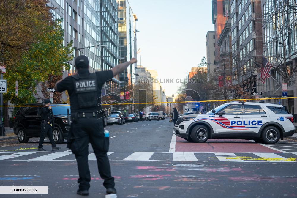 National Guard Members Shot - DC
