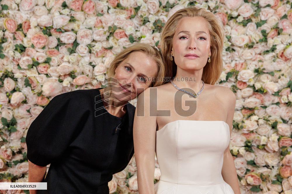 Gillian Anderson Figure Reveal At Madame Tussauds London - London