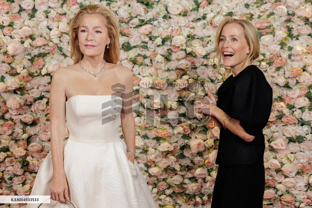 Gillian Anderson Figure Reveal At Madame Tussauds London - London