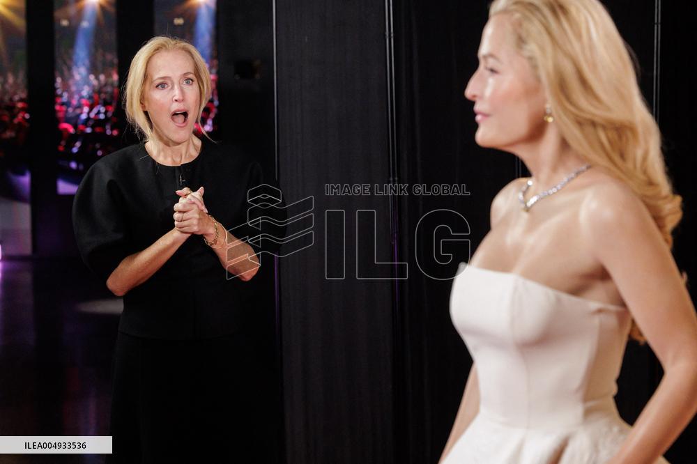 Gillian Anderson Figure Reveal At Madame Tussauds London - London