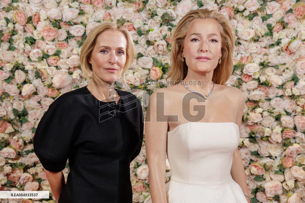 Gillian Anderson Figure Reveal At Madame Tussauds London - London