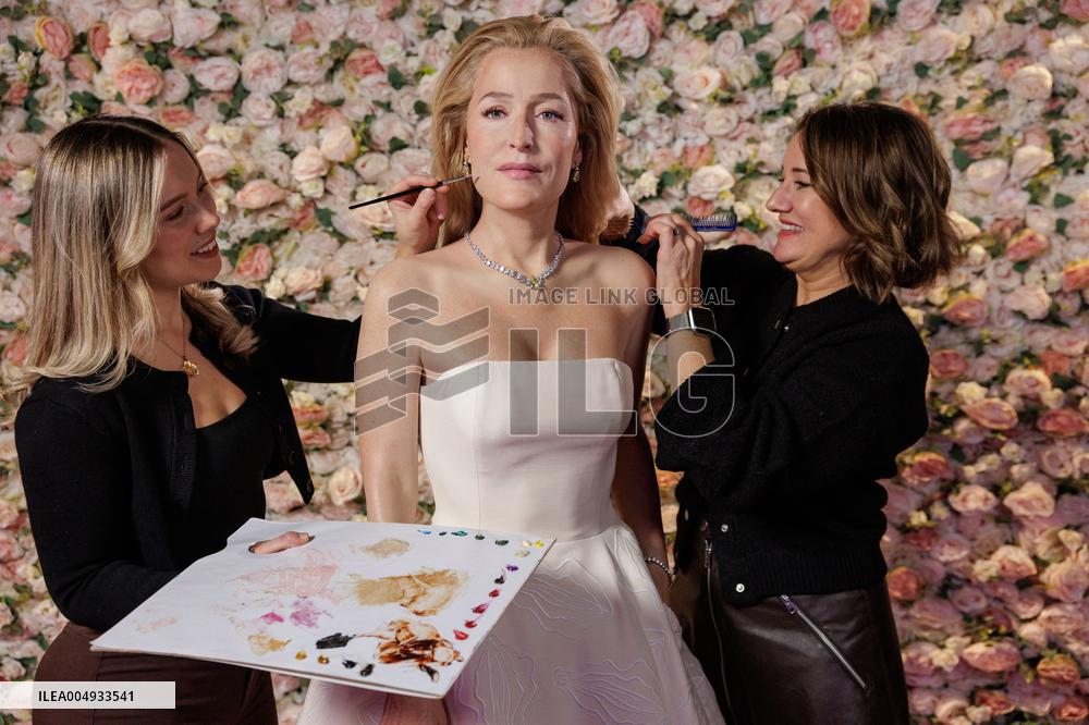 Gillian Anderson Figure Reveal At Madame Tussauds London - London