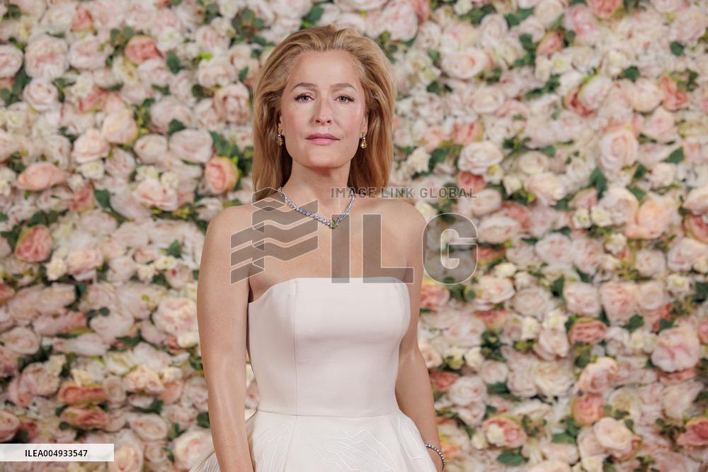 Gillian Anderson Figure Reveal At Madame Tussauds London - London