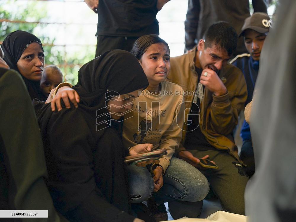 Palestinian Student Killed By Missile - Khan Younis