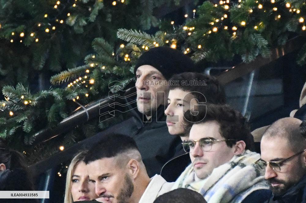 Champions League - Mathieu Kassovitz At PSG Vs Tottenham - Paris