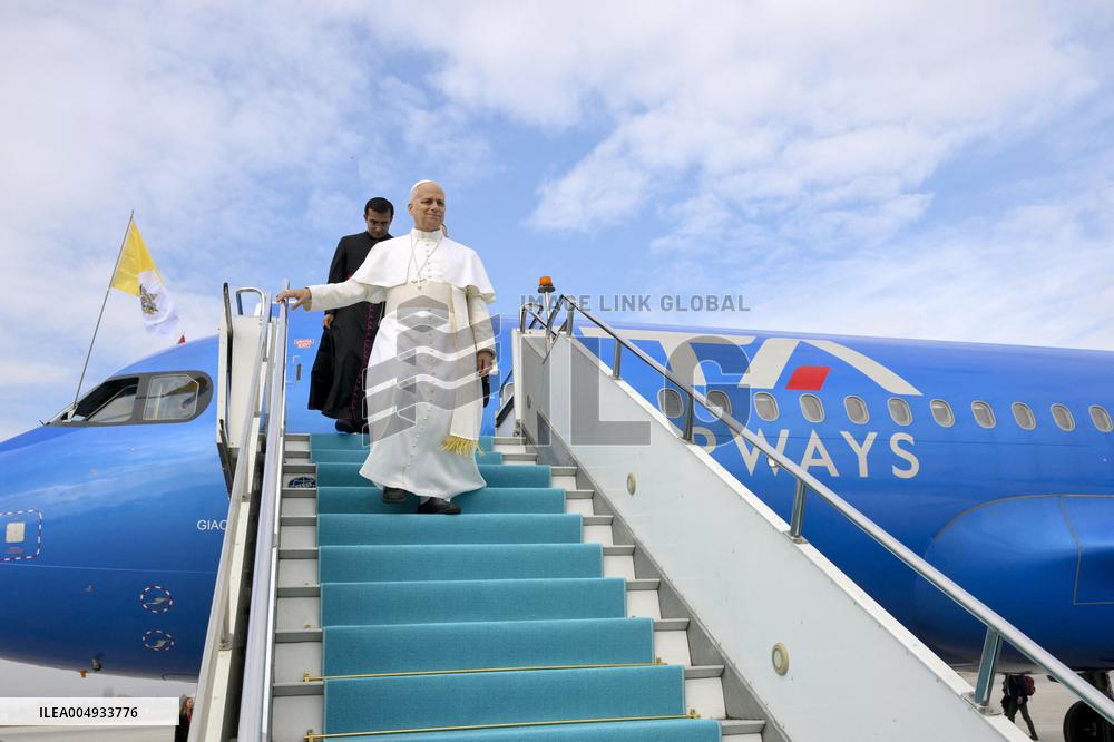 Pope Leo XIV Visit To Turkey - Day 1