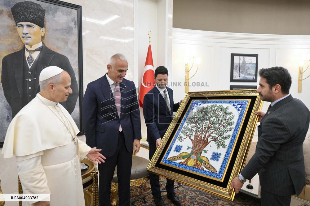 Pope Leo XIV Visit To Turkey - Day 1