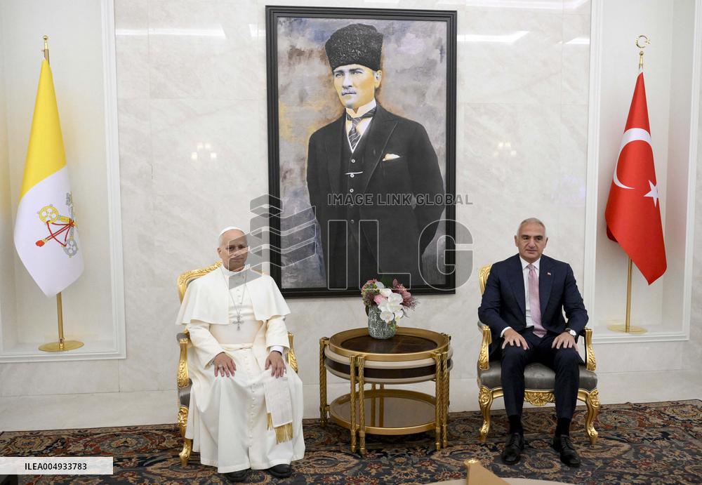 Pope Leo XIV Visit To Turkey - Day 1