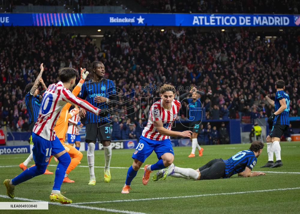 CALCIO - UEFA Champions League - Atletico de Madrid - Inter
