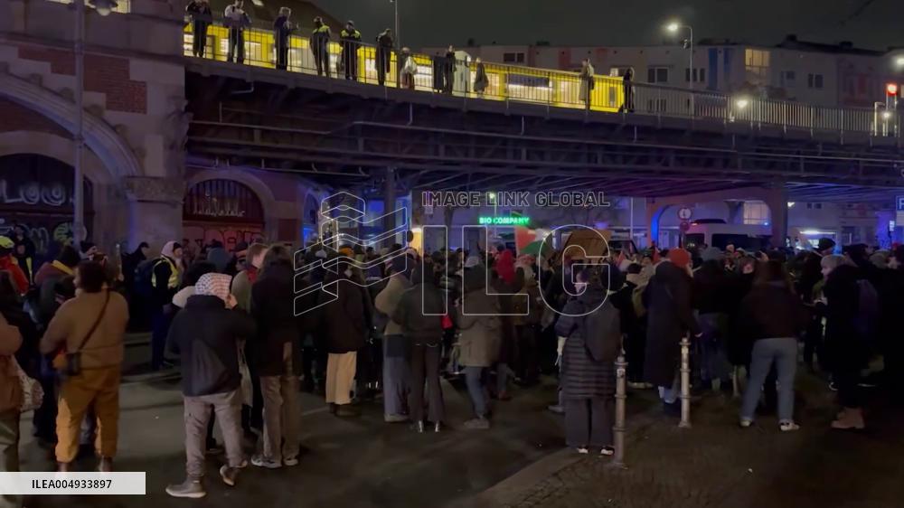 Germany: At Least 24 Arrested Amid Escalating Pro-Palestine Protest in Berlin