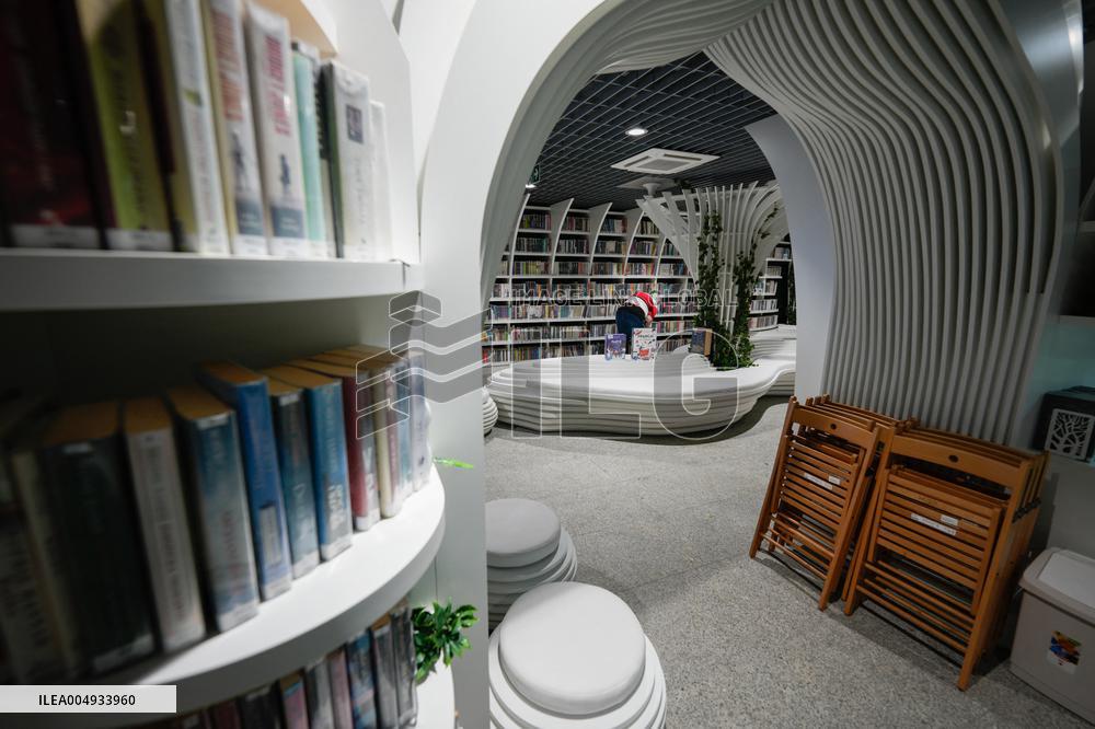 Underground Library in A Metro Station - Poland