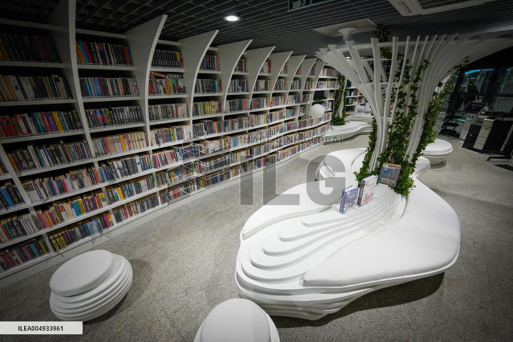 Underground Library in A Metro Station - Poland