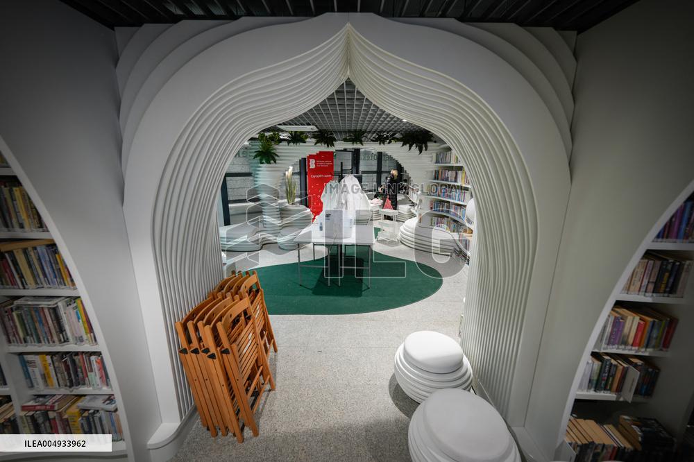 Underground Library in A Metro Station - Poland