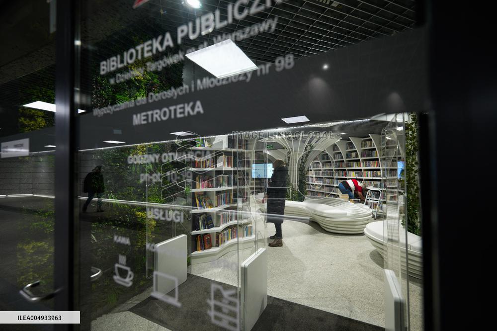 Underground Library in A Metro Station - Poland