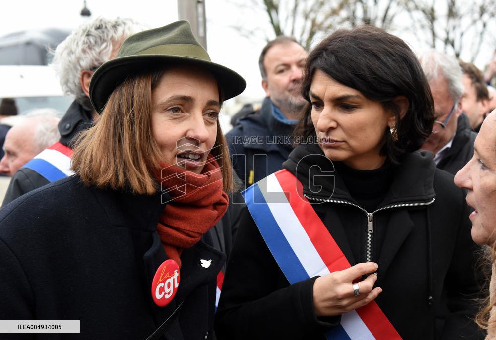 ArcelorMittal Rally in Front of the National Assembly - Paris