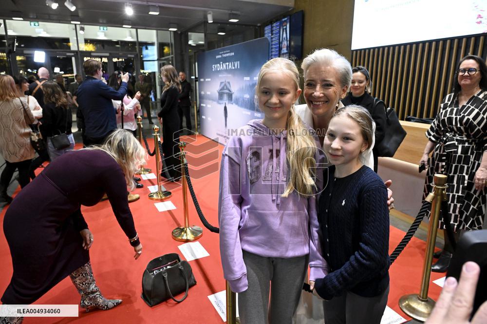 Sydäntalvi-elokuvan red carpet