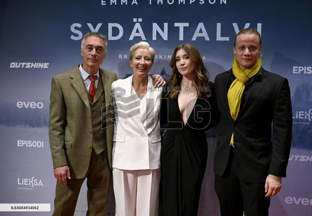 Sydäntalvi-elokuvan red carpet