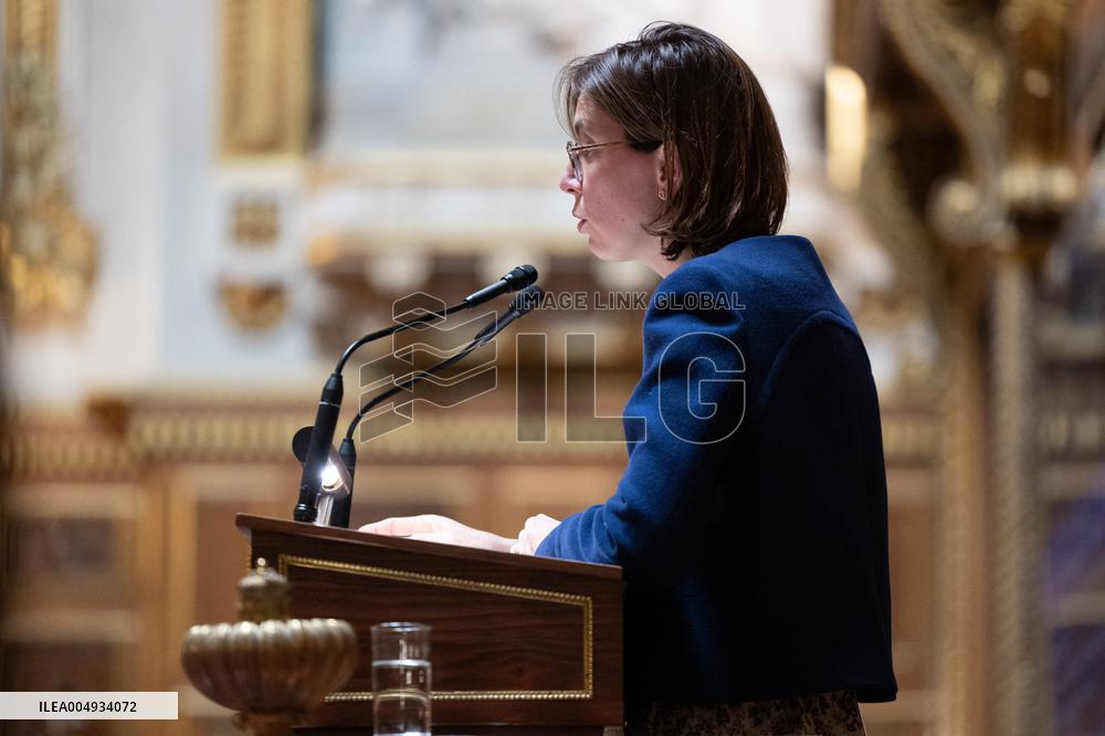 Finance Bill debate at the Senate - Paris