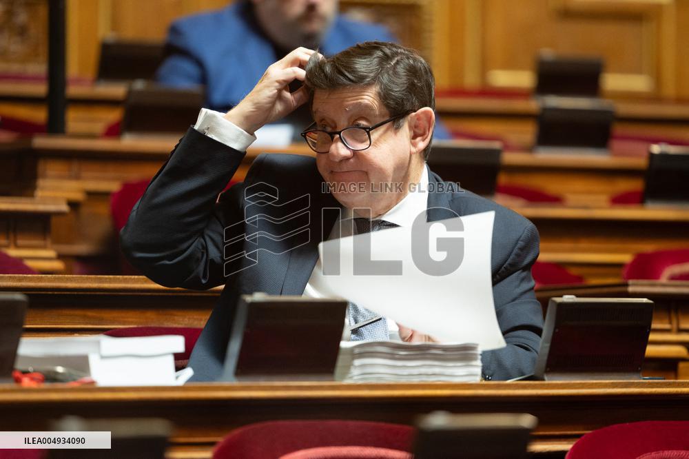 Finance Bill debate at the Senate - Paris