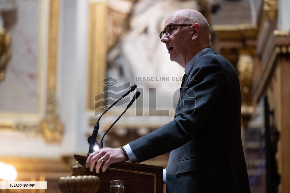 Finance Bill debate at the Senate - Paris