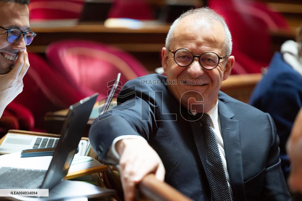 Finance Bill debate at the Senate - Paris