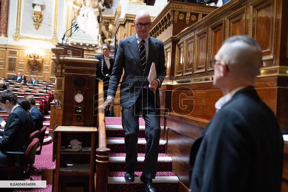 Finance Bill debate at the Senate - Paris