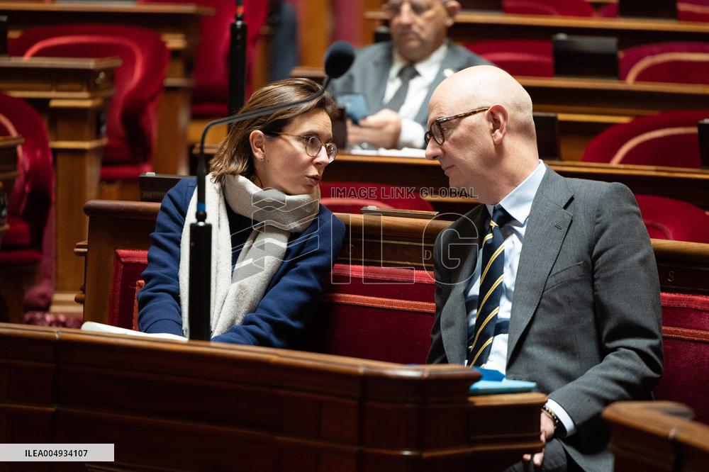 Finance Bill debate at the Senate - Paris