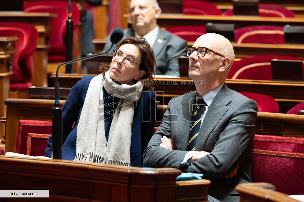 Finance Bill debate at the Senate - Paris