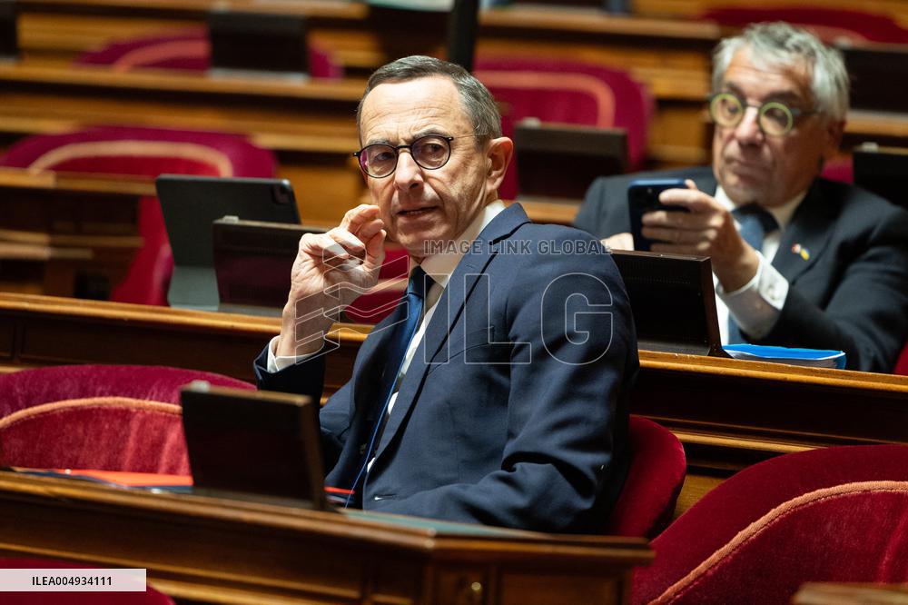 Finance Bill debate at the Senate - Paris