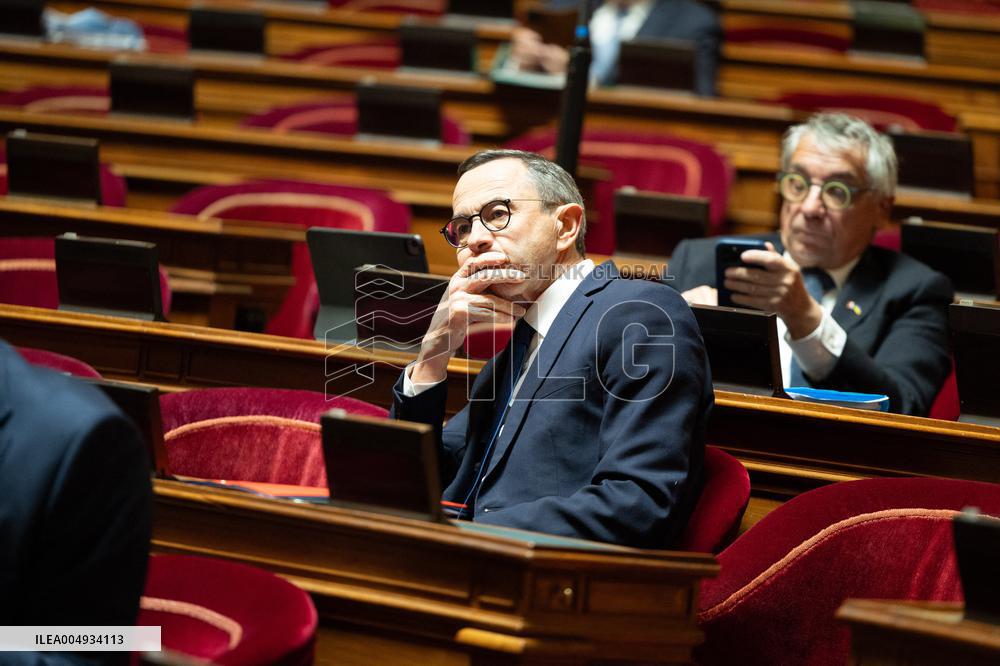 Finance Bill debate at the Senate - Paris