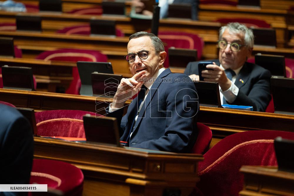 Finance Bill debate at the Senate - Paris