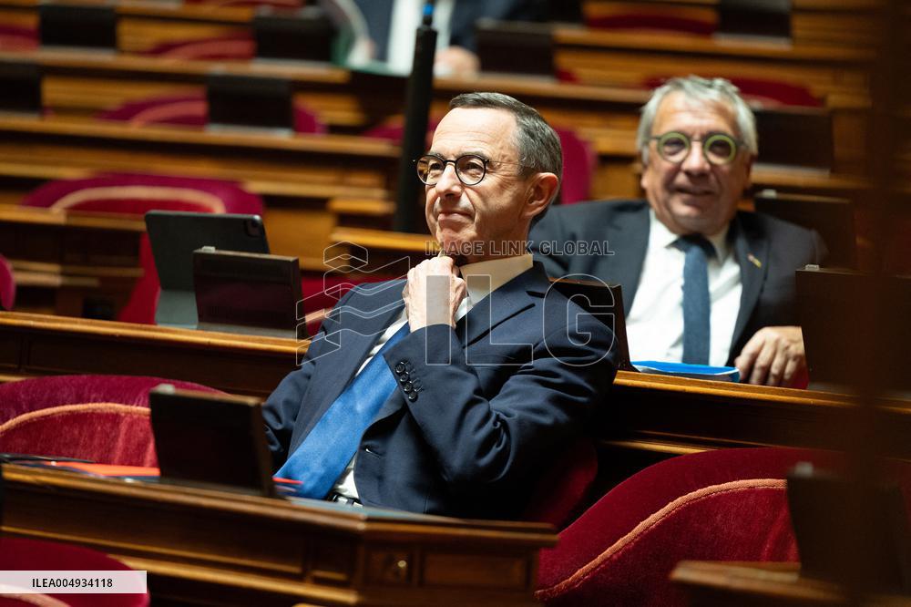 Finance Bill debate at the Senate - Paris