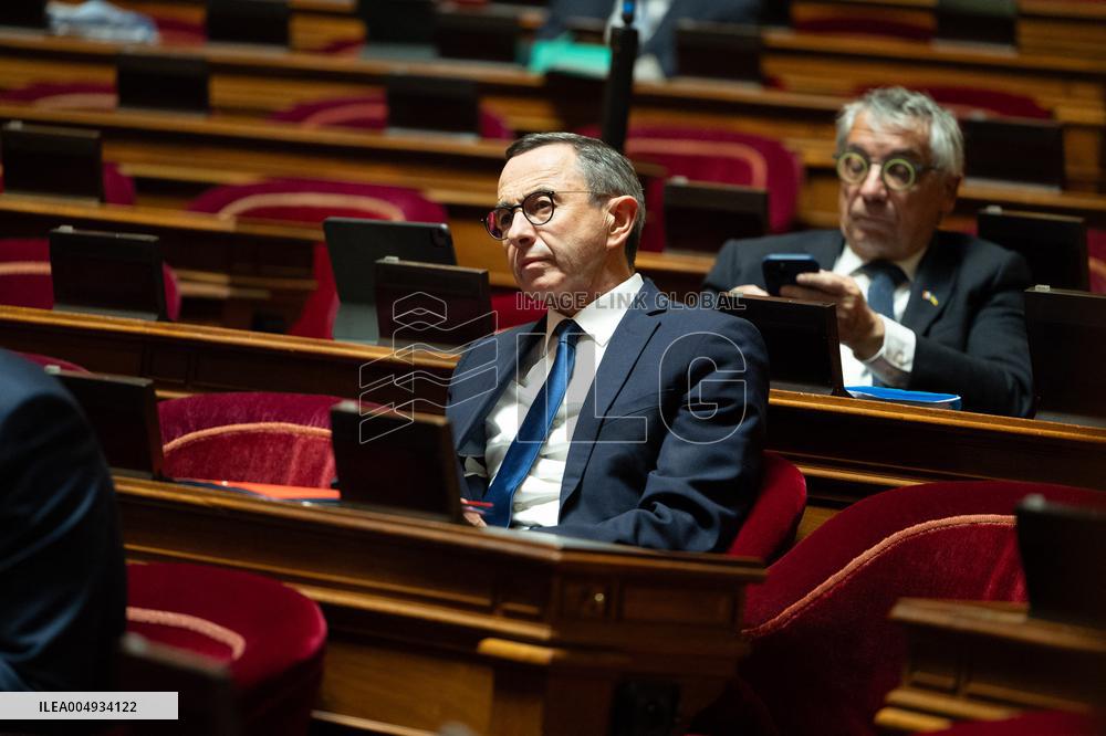 Finance Bill debate at the Senate - Paris