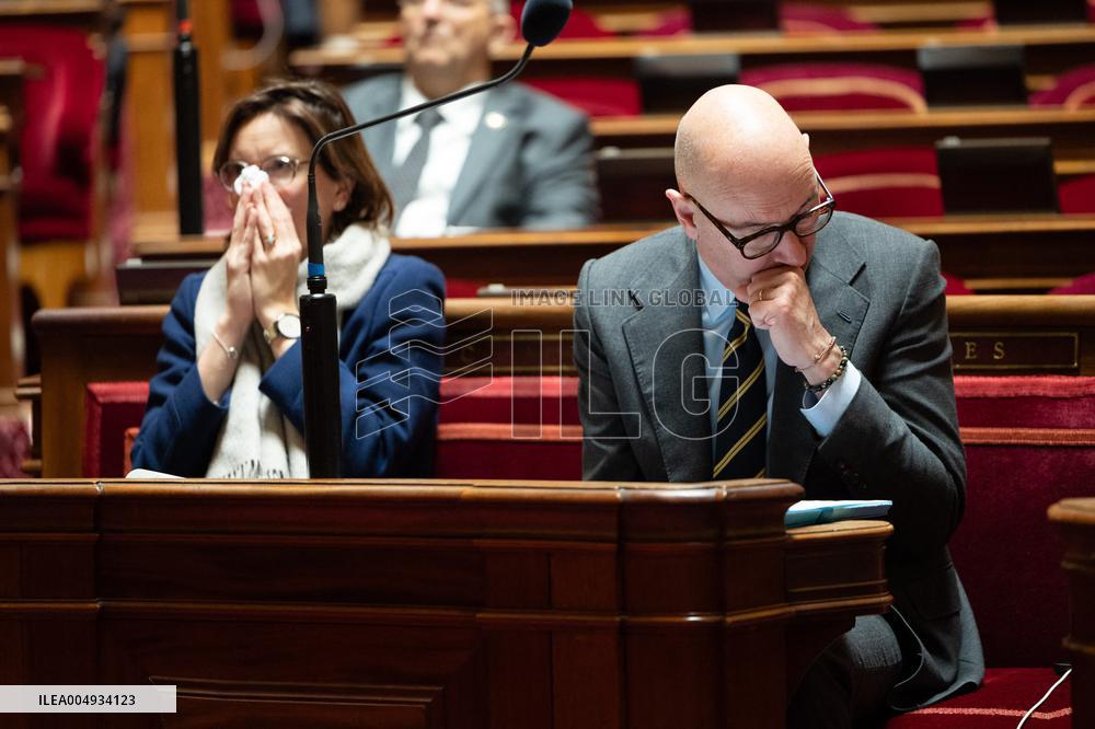 Finance Bill debate at the Senate - Paris