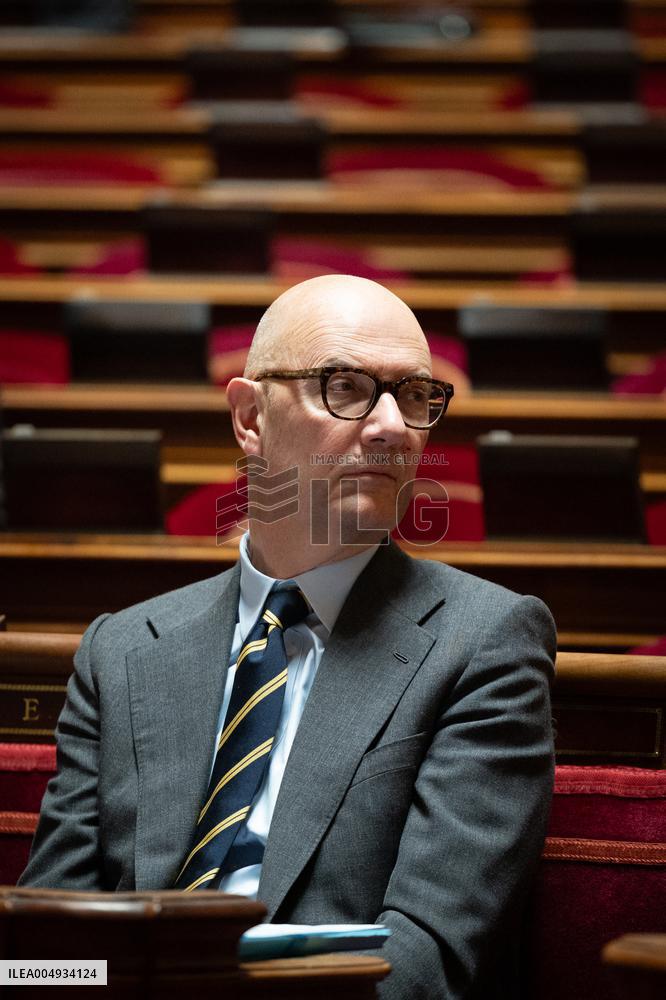 Finance Bill debate at the Senate - Paris