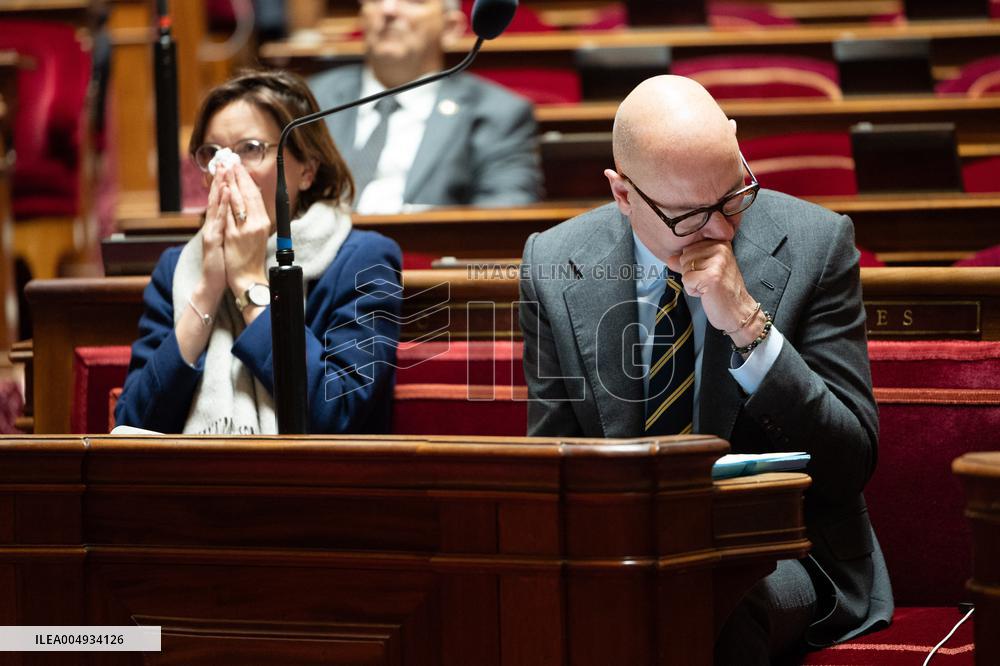 Finance Bill debate at the Senate - Paris